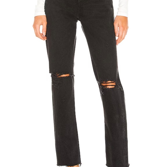 Agolde Denim “Cherie High Rise Straight”, size 32 NWT - Picture 2 of 7